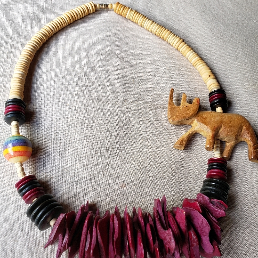 TRENDY wood beads Rino